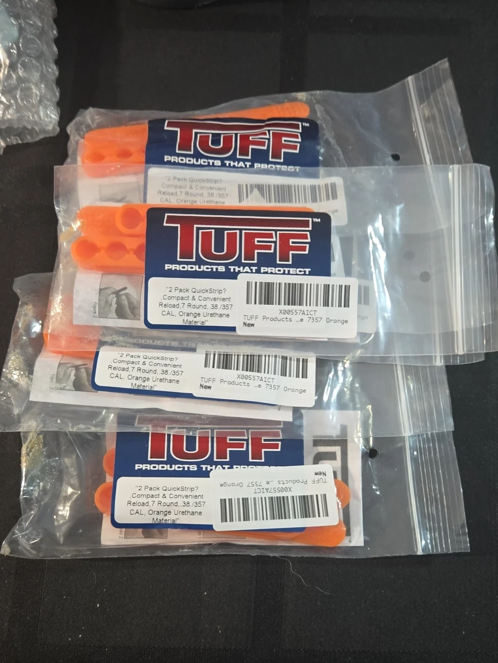 Tuff Products/ QuickStrip,7-Round, .38/.357, 2-pack,orange🔍QuickStrip 7-shot .3